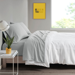 Thumbnail 1: Intelligent Design Intelligent Design Microfiber Solid Sheet Set 