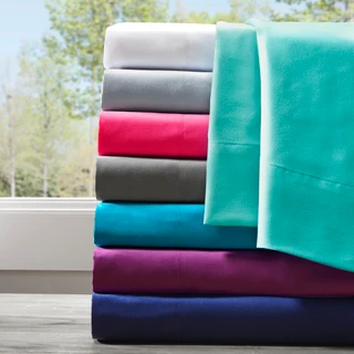 Thumbnail 42: Intelligent Design Intelligent Design Microfiber Solid Sheet Set 