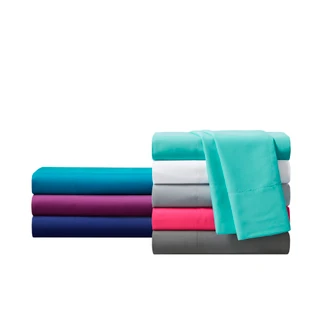 Thumbnail 48: Intelligent Design Intelligent Design Microfiber Solid Sheet Set 