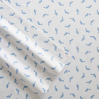 Thumbnail 10: Poppy & Fritz Poppy & Fritz Dolphin Print Sheet Set 