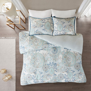 Thumbnail 6: Madison Park Madison Park Isla 3-pc. Duvet Set 