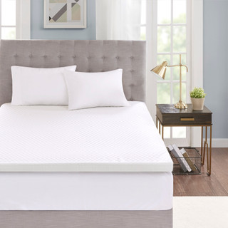 Thumbnail 12: Sleep Philosophy Flexapedic 3'' Cooling Gel Memory Foam Mattress Topper 