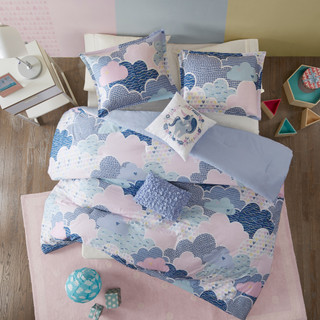 Thumbnail 3: Urban Habitat Urban Habitat Kids Cloud Duvet Cover Set 