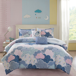 Thumbnail 2: Urban Habitat Urban Habitat Kids Cloud Duvet Cover Set 