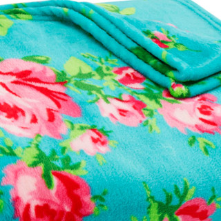 Thumbnail 4: Betsey Johnson Betsey Johnson Bouquet Ultra Soft Plush Throw 