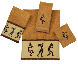 Thumbnail 4: AVANTI Avanti Kokopelli Towel Collection 