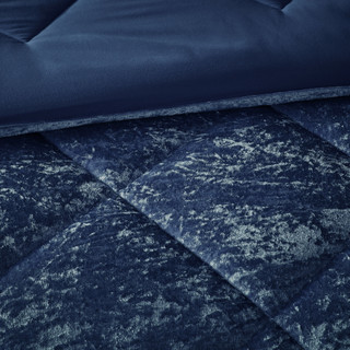 Thumbnail 9: Intelligent Design Intelligent Design Felicia Velvet Comforter Set 