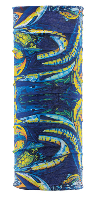 Thumbnail 2: Flying Fisherman Flying Fisherman Mens Bluewater Sunbandit Face Mask 