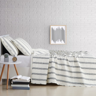 Thumbnail 12: Truly Soft Truly Soft Millenial Stripe Quilt Set 
