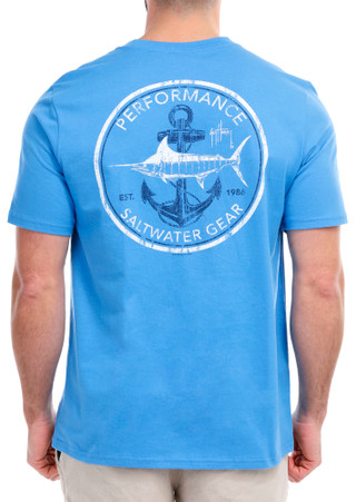 Thumbnail 2: Guy Harvey Guy Harvey Mens Saltwater Core Short Sleeve T-Shirt 