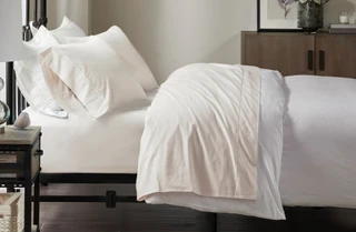 Thumbnail 1: Madison Park Madison Park Peached Percale Cotton Sheet Set 