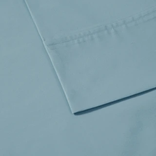Thumbnail 3: Madison Park Madison Park Peached Percale Cotton Sheet Set 