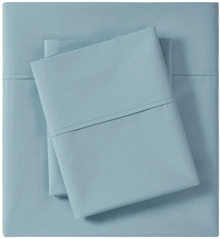 Thumbnail 2: Madison Park Madison Park Peached Percale Cotton Sheet Set 