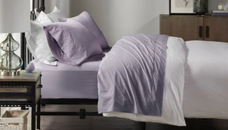 Thumbnail 6: Madison Park Madison Park Peached Percale Cotton Sheet Set 