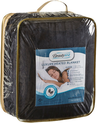 Thumbnail 20: Beautyrest Beautyrest Heated Plush Blanket 
