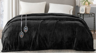 Thumbnail 16: Beautyrest Beautyrest Heated Plush Blanket 