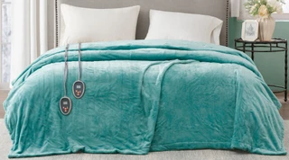 Thumbnail 4: Beautyrest Beautyrest Heated Plush Blanket 