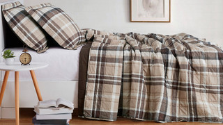 Thumbnail 16: Truly Soft Truly Soft Paulette Plaid Stripe Quilt Set 