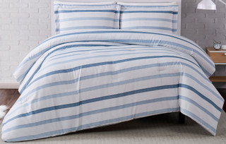 Thumbnail 16: Truly Soft Truly Soft Waffle Stripe Quilt Set 