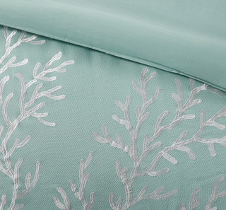 Thumbnail 9: Harbor House Harbor House Coastline Aqua 5-pc. Duvet Cover Set 