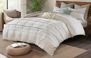 Thumbnail 1: Ink + Ivy Ink & Ivy Nea Cotton Printed Duvet Cover Set 