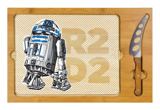 Thumbnail 2: Toscana Toscana Star Wars R2-D2 Icon Cutting Board & Knife Set 