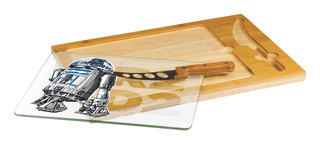 Thumbnail 3: Toscana Toscana Star Wars R2-D2 Icon Cutting Board & Knife Set 