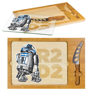 Thumbnail 1: Toscana Toscana Star Wars R2-D2 Icon Cutting Board & Knife Set 