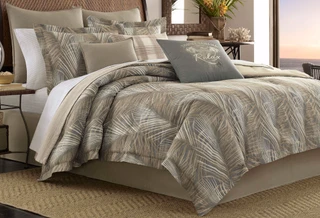 Thumbnail 4: TOMMY BAHAMA Tommy Bahama Raffia Palms Comforter Set 