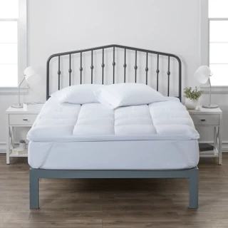 Thumbnail 6: Home Collections Home Collections Luxury Ultra Plush Mattress Pad 