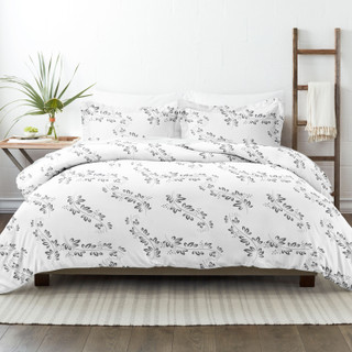 Thumbnail 8: Home Collections Home Collections Premium Soft Simple Vines Duvet Cover Set 