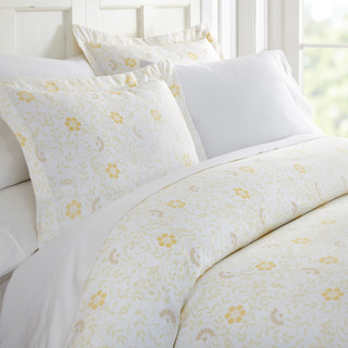 Thumbnail 1: Home Collections Home Collections Premium Soft Spring Vines Duvet Cover Set 