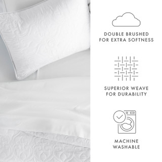 Thumbnail 32: Home Collections Home Collections Premium Soft Damask Quilted Coverlet Set 