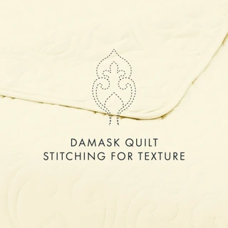 Thumbnail 36: Home Collections Home Collections Premium Soft Damask Quilted Coverlet Set 