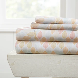 Thumbnail 6: Home Collections Home Collections Premium Ultra Soft Fall Foliage Sheet Set 