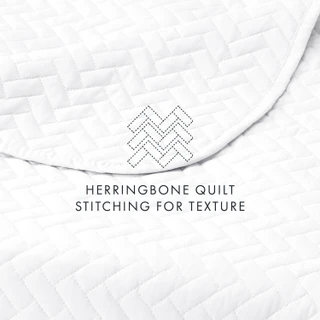 Thumbnail 36: Home Collections Home Collections Premium Soft Herring Quilted Coverlet Set 