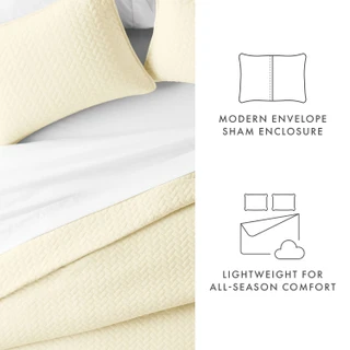 Thumbnail 24: Home Collections Home Collections Premium Soft Herring Quilted Coverlet Set 