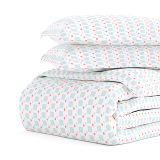 Thumbnail 20: Home Collections Home Collections Premium Soft Lights In Blue Duvet Cover Set 
