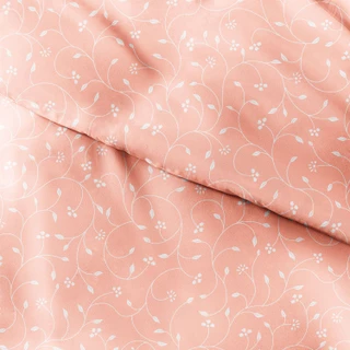 Thumbnail 16: Home Collections Home Collections Premium Soft Pink Buds Duvet Cover Set 