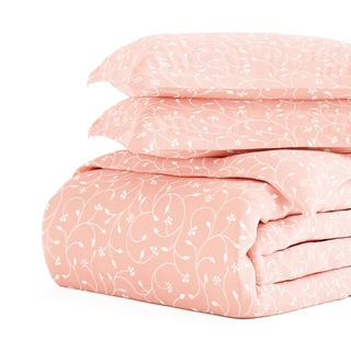 Thumbnail 20: Home Collections Home Collections Premium Soft Pink Buds Duvet Cover Set 