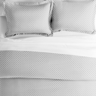 Thumbnail 8: Home Collections Home Collections Premium Soft Quadrafoil Duvet Cover Set 