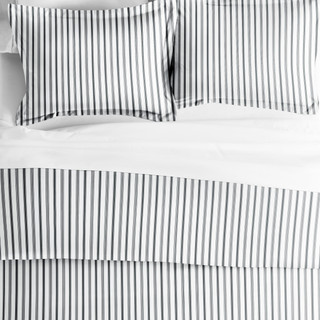 Thumbnail 12: Home Collections Home Collections Premium Soft Vertical Dream Duvet Cover Set 