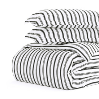 Thumbnail 20: Home Collections Home Collections Premium Soft Vertical Dream Duvet Cover Set 