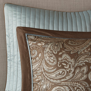 Thumbnail 30: Madison Park Madison Park Aubrey Brown 12-pc. Comforter Set 