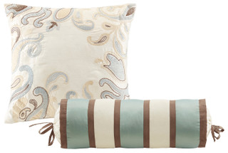 Thumbnail 45: Madison Park Madison Park Aubrey Brown 12-pc. Comforter Set 