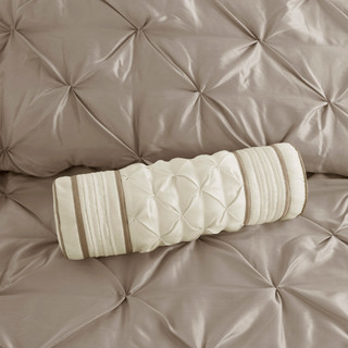 Thumbnail 20: Madison Park Madison Park Laurel Taupe 7-pc. Comforter Set 