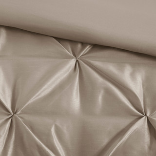 Thumbnail 12: Madison Park Madison Park Laurel Taupe 7-pc. Comforter Set 