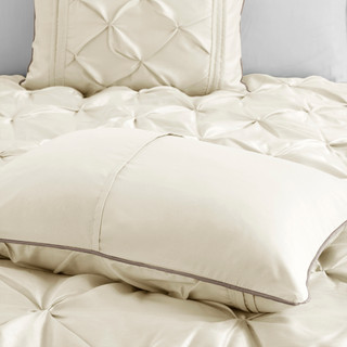 Thumbnail 35: Madison Park Madison Park Laurel Ivory 7-pc. Comforter Set 