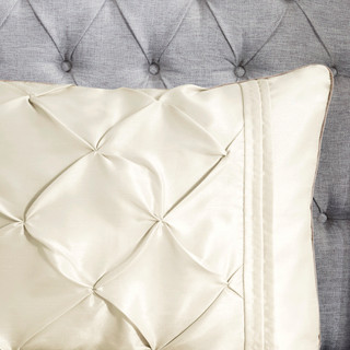 Thumbnail 40: Madison Park Madison Park Laurel Ivory 7-pc. Comforter Set 