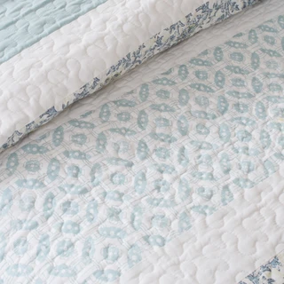 Thumbnail 5: Madison Park Madison Park Dawn 6-pc. Coverlet Set 